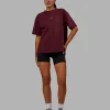 688-go-to-flxcotton-oversized-tee-dark-cherry-5.webp Go-To FLXCotton Oversized Tee - Dark Cherry