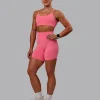 Elixir Ultra High-Rise 6" Short - Pink Lemonade
