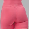 Elixir Ultra High-Rise 6" Short - Pink Lemonade