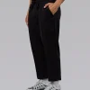 Urban Cropped Track Pant - Black