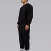 Urban Cropped Track Pant - Black