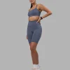 Fusion Ultra High-Rise 9" Short Pockets - Night Shadow