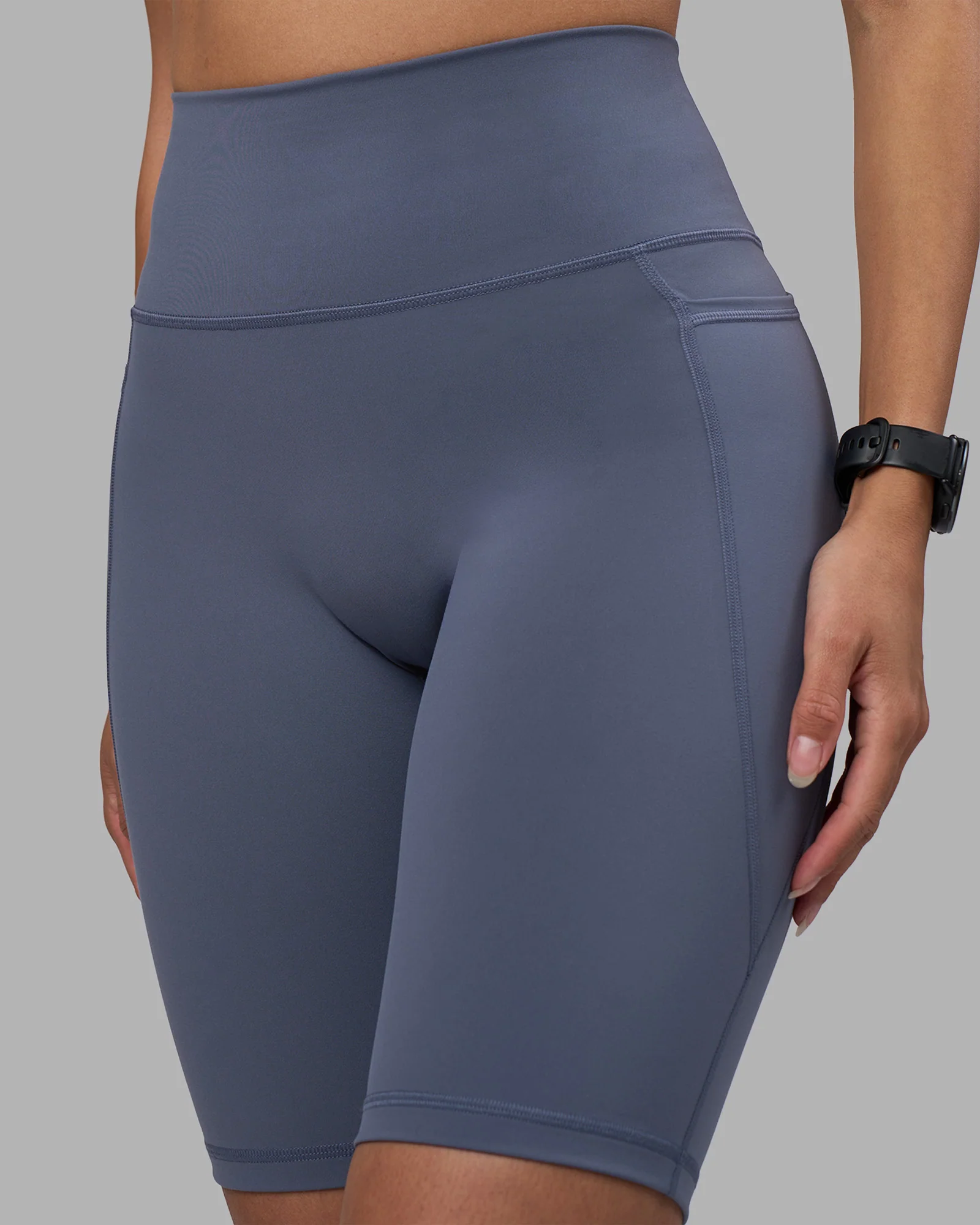 Fusion Ultra High-Rise 9" Short Pockets - Night Shadow