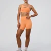 Fusion Ultra High-Rise 6" Short Pockets - Cantaloupe
