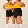 Rep Ultra High-Rise 6" Short Pockets - Black-Zinnia
