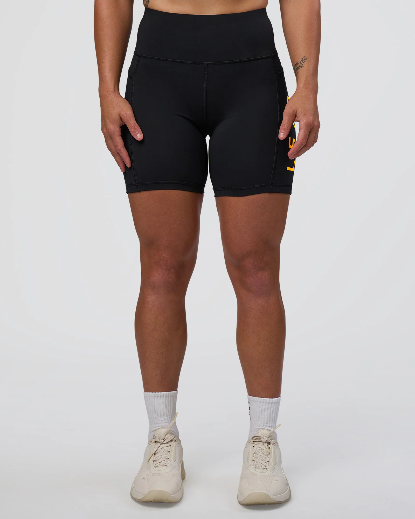 Rep Ultra High-Rise 6" Short Pockets - Black-Zinnia