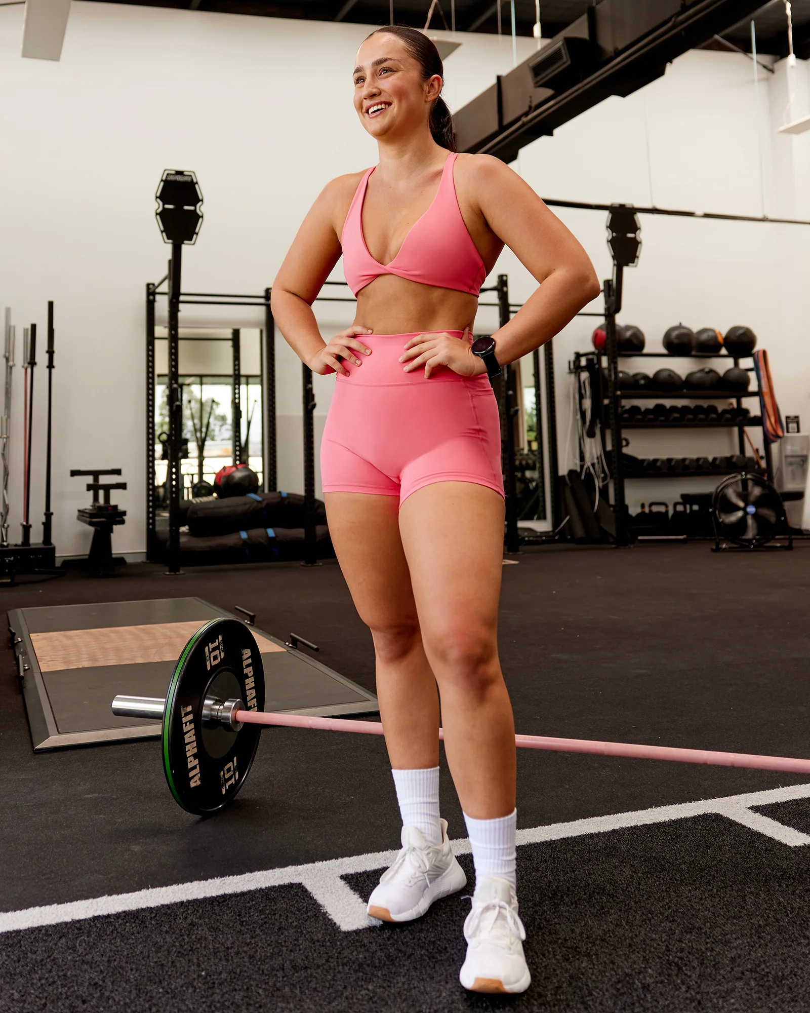 Agile Sports Bra - Pink Lemonade