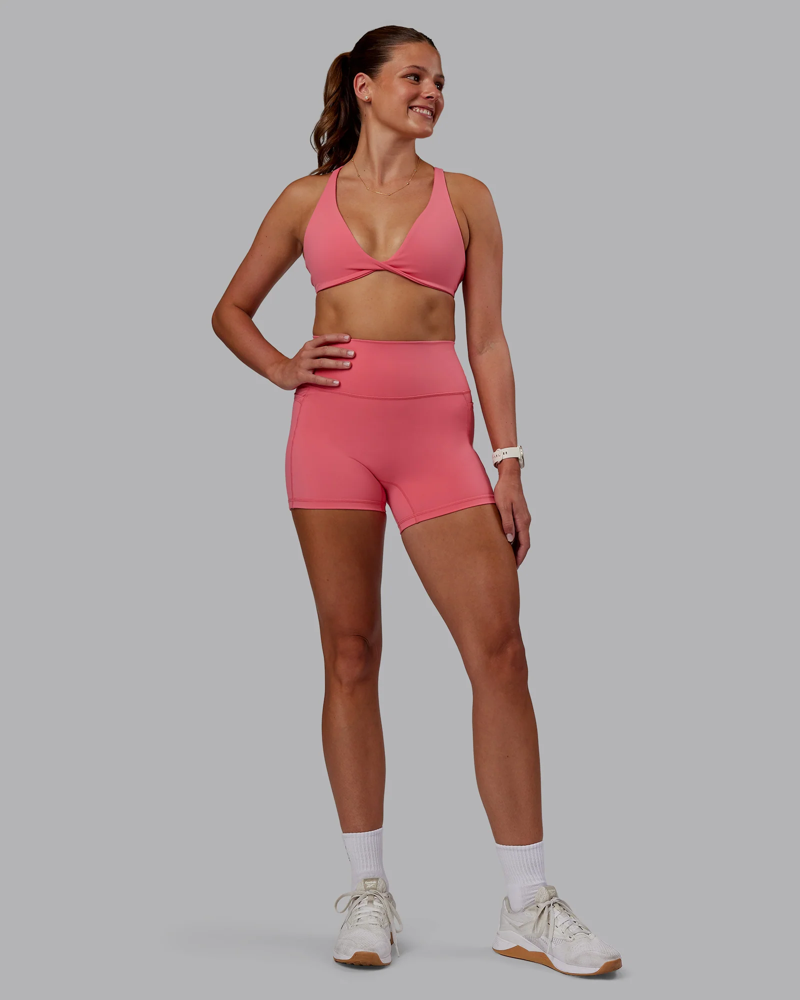 Agile Sports Bra - Pink Lemonade