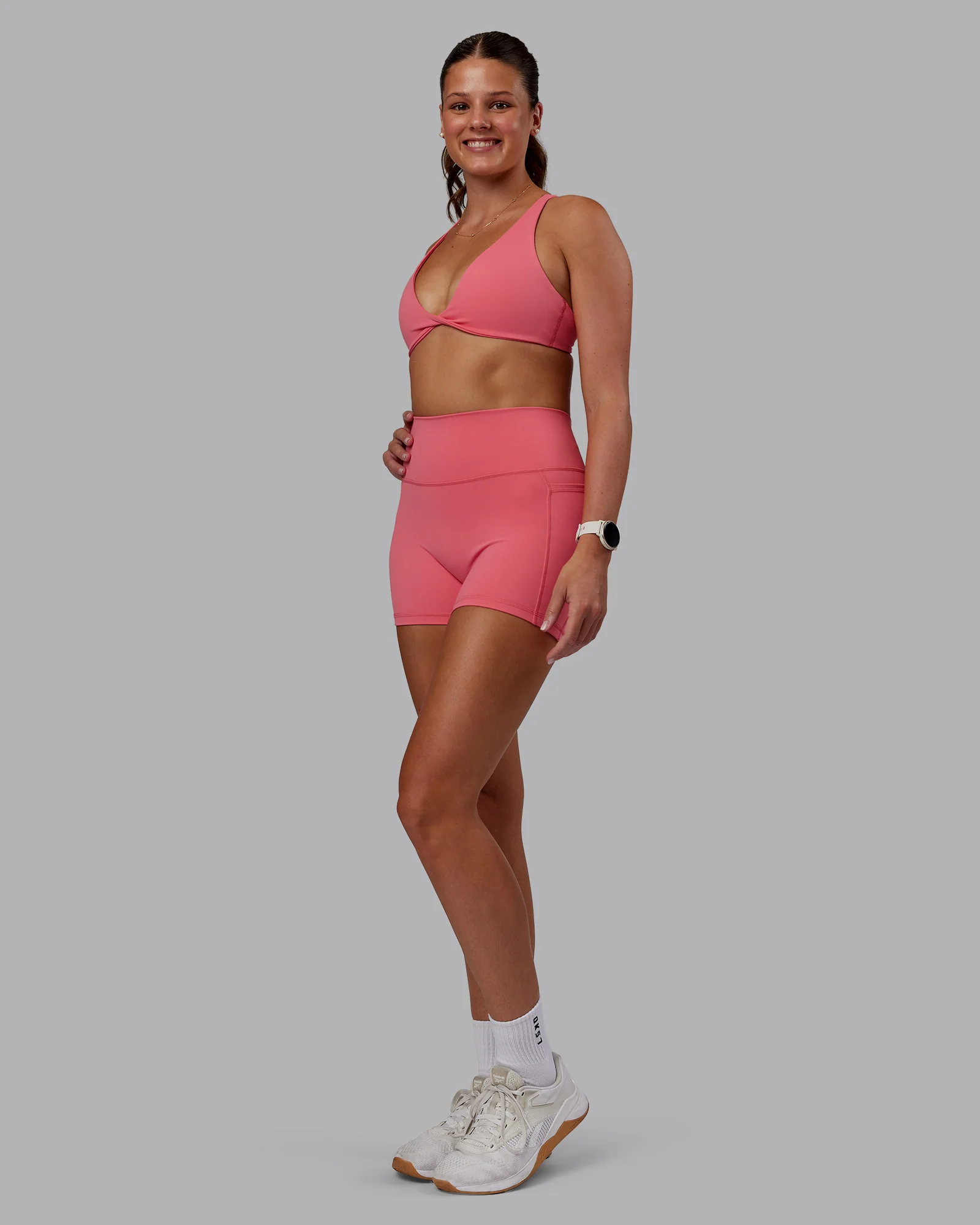 Agile Sports Bra - Pink Lemonade