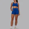 Genesis Layered Sports Bra - Blue Quartz