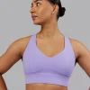 Sculpt Sports Bra - Violet Ray