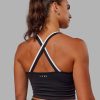 Reflection Active Tank - Black-White