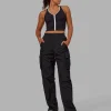 Reflection Active Tank - Black-White
