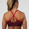 7205-strive-jacquard-sports-bra-cherry-lacquer-2.webp Strive Jacquard Sports Bra - Cherry Lacquer