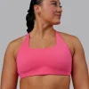Aspire Sports Bra - Carmine Rose