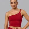 7340-vivid-skimmer-shelf-bra-tank-cherry-red-1.webp Vivid Skimmer Shelf Bra Tank - Cherry Red