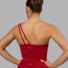 7340-vivid-skimmer-shelf-bra-tank-cherry-red-3.webp Vivid Skimmer Shelf Bra Tank - Cherry Red