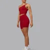 7340-vivid-skimmer-shelf-bra-tank-cherry-red-4.webp Vivid Skimmer Shelf Bra Tank - Cherry Red