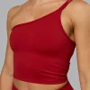 7340-vivid-skimmer-shelf-bra-tank-cherry-red-5.webp Vivid Skimmer Shelf Bra Tank - Cherry Red