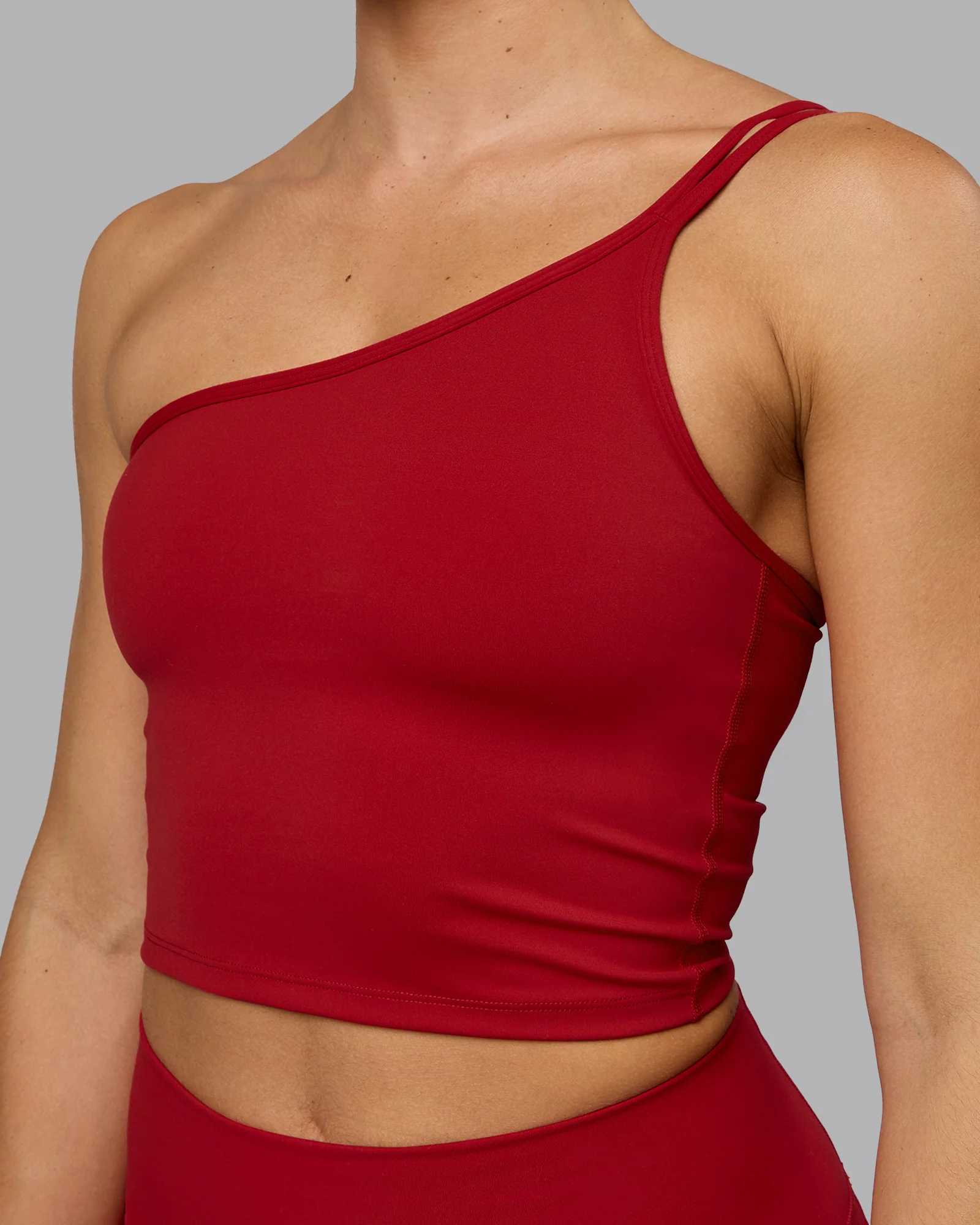 7340-vivid-skimmer-shelf-bra-tank-cherry-red-5.webp Vivid Skimmer Shelf Bra Tank - Cherry Red