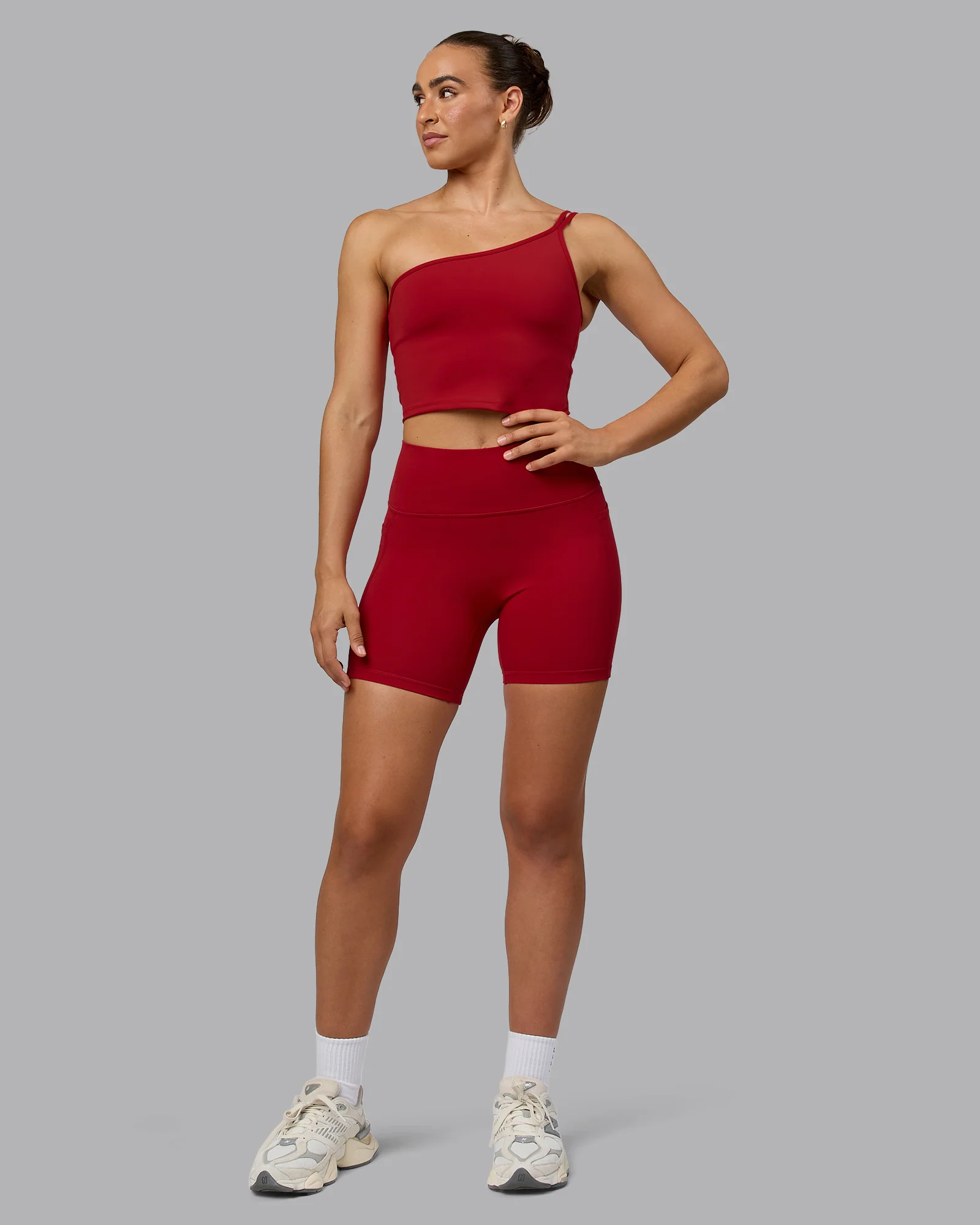 7340-vivid-skimmer-shelf-bra-tank-cherry-red-6.webp Vivid Skimmer Shelf Bra Tank - Cherry Red
