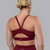Momentum Sports Bra D/DD/E - Cordovan