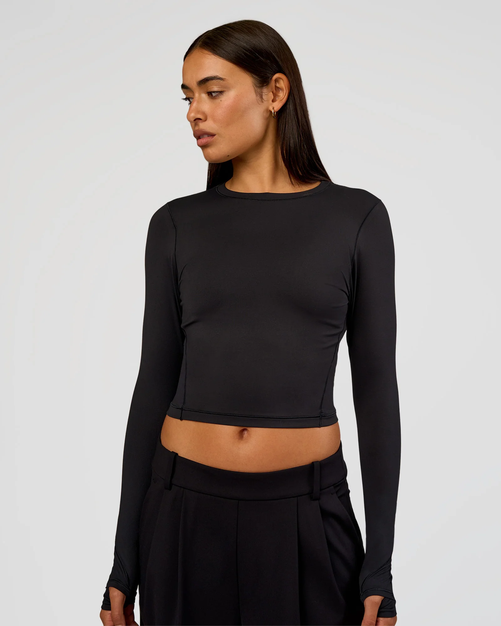 7421-all-day-long-sleeve-tee-black-2.webp All Day Long Sleeve Tee - Black