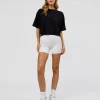 Go-To FLXCotton Skimmer Tee - Black-Black