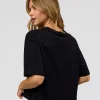 Go-To FLXCotton Skimmer Tee - Black-Black