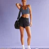 Flash Longline Sports Bra - Night Shadow