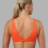 Impulse Reversible Sports Bra - Ultra Orange