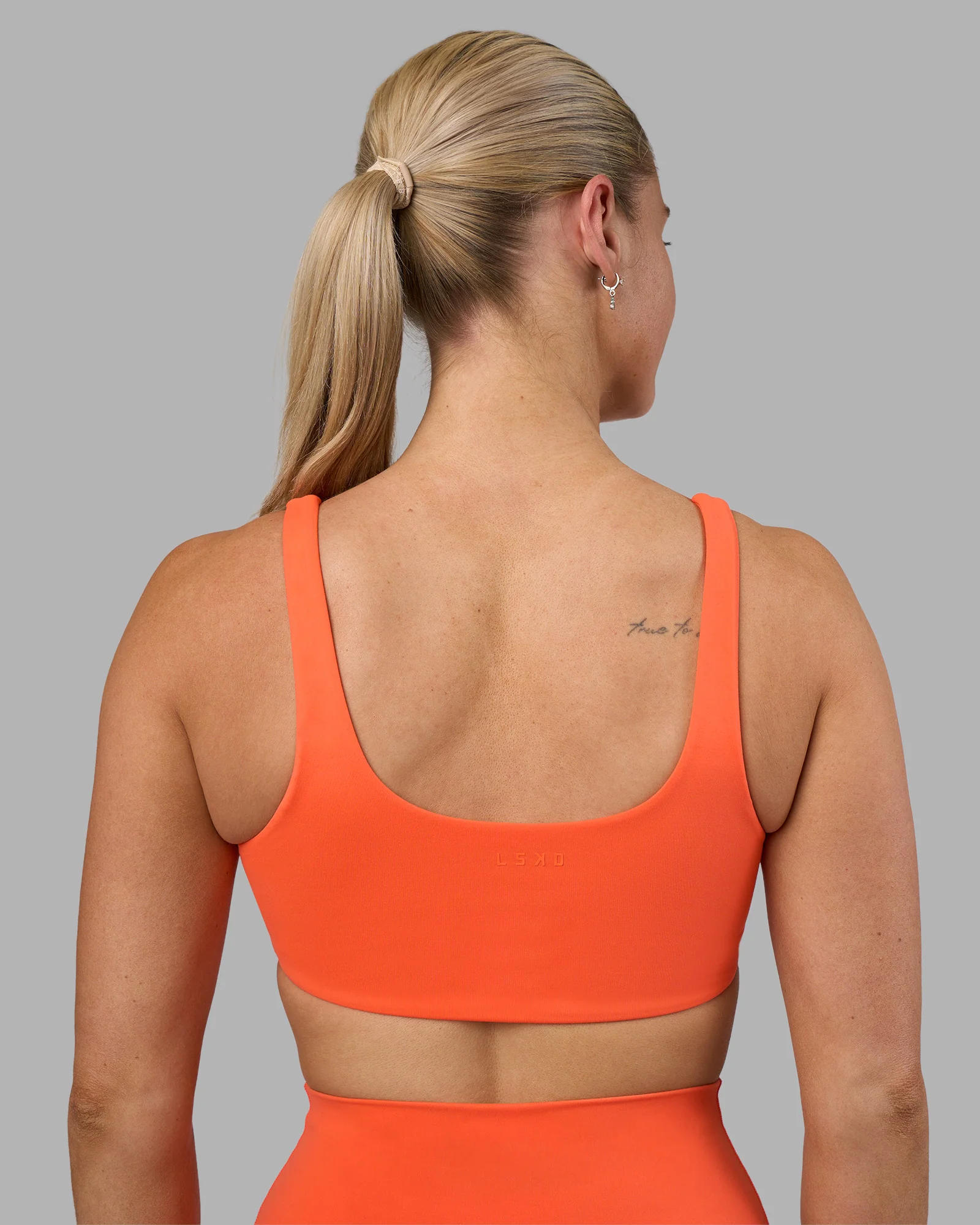 Impulse Reversible Sports Bra - Ultra Orange