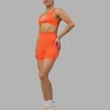 Impulse Reversible Sports Bra - Ultra Orange