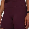 Fusion Jacquard High-Rise 6" Short Pockets - Cherry Lacquer