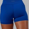 Fusion Ultra High-Rise 4" Short Pockets - Blue Quartz