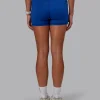 Fusion Ultra High-Rise 4" Short Pockets - Blue Quartz