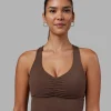 7635-evoke-longline-sports-bra-chocolate-martini-1.webp Evoke Longline Sports Bra - Chocolate Martini