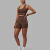 7635-evoke-longline-sports-bra-chocolate-martini-3.webp Evoke Longline Sports Bra - Chocolate Martini
