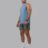 AeroFLX+ Seamless Muscle Tank - Elemental Blue/Ice Blue