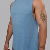 AeroFLX+ Seamless Muscle Tank - Elemental Blue/Ice Blue