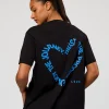 Go-To Love The Process FLXCotton Tee - Black-Palace Blue