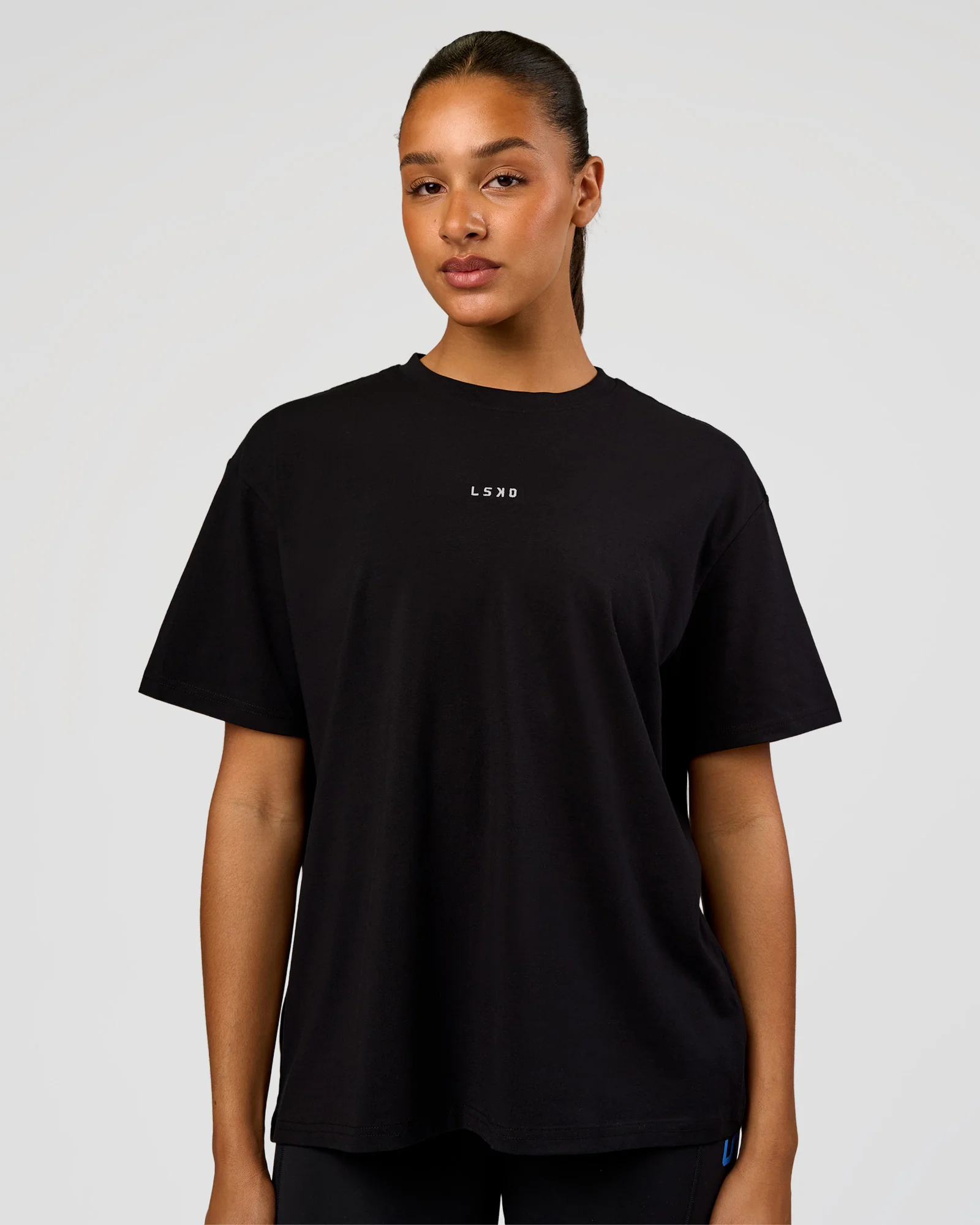 Go-To Love The Process FLXCotton Tee - Black-Palace Blue