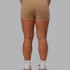 Fusion Ultra High-Rise 4" Short Pockets - Warm Smoke