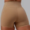 Fusion Ultra High-Rise 4" Short Pockets - Warm Smoke