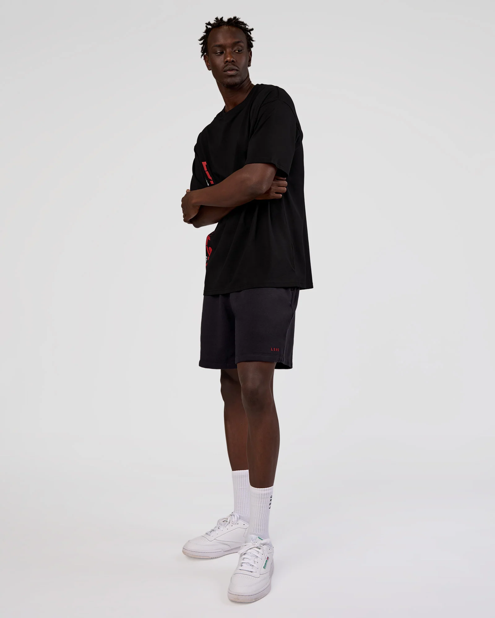 Nothing Is Impossible 6" Short - Black-Flame