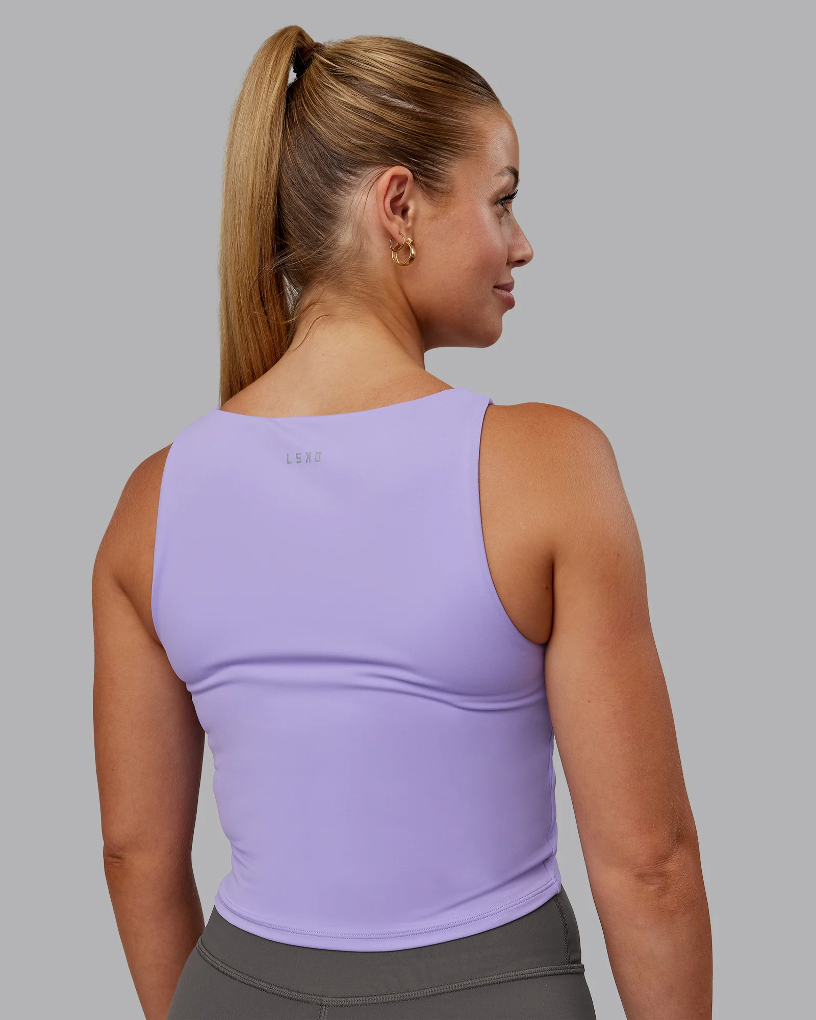 7822-liberty-ruched-tank-violet-ray-2.webp Liberty Ruched Tank - Violet Ray