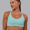 Push The Limit Sports Bra - Island Paradise