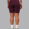 Elixir Ultra High-Rise 9" Short Pockets - Cherry Lacquer