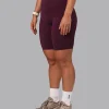 Elixir Ultra High-Rise 9" Short Pockets - Cherry Lacquer