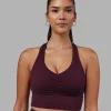 7849-evoke-longline-sports-bra-cherry-lacquer-3.webp Evoke Longline Sports Bra - Cherry Lacquer